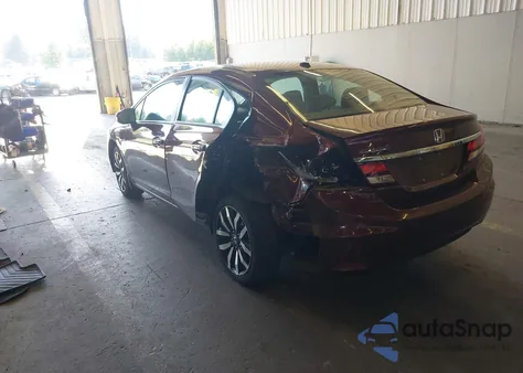2015 Honda Civic Ex-L from USA, damaged, VIN 19XFB2F94FE218951